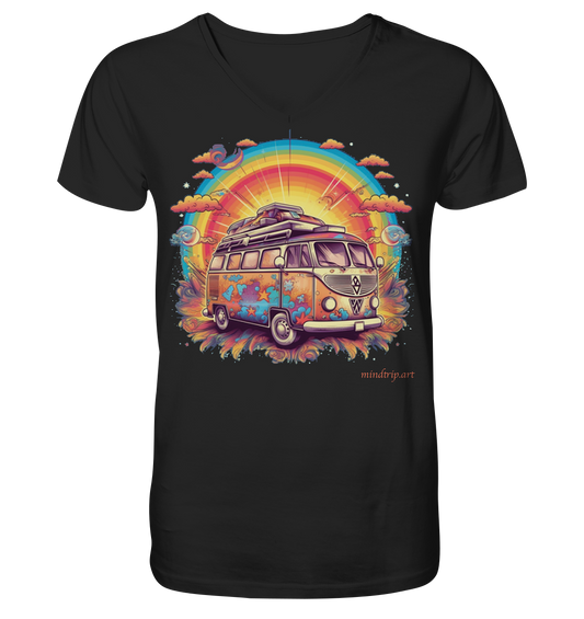 SunsetBulli - Mens Organic V-Neck Shirt