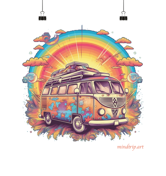 SunsetBulli - Poster 40x40